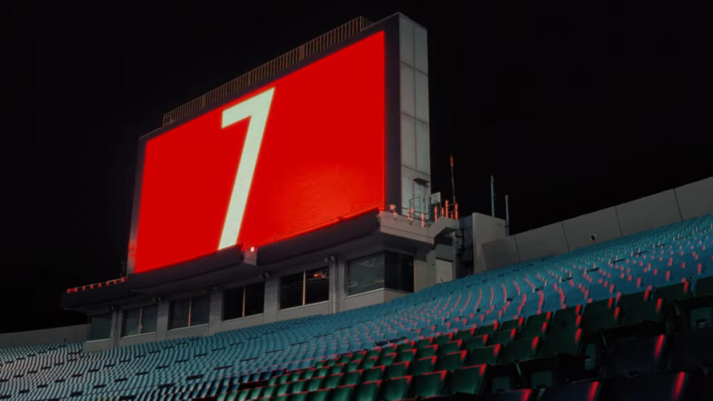 Cristiano Ronaldo's jersey number in the trailer