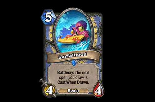 Surfalopod in the newest Hearthstone patch