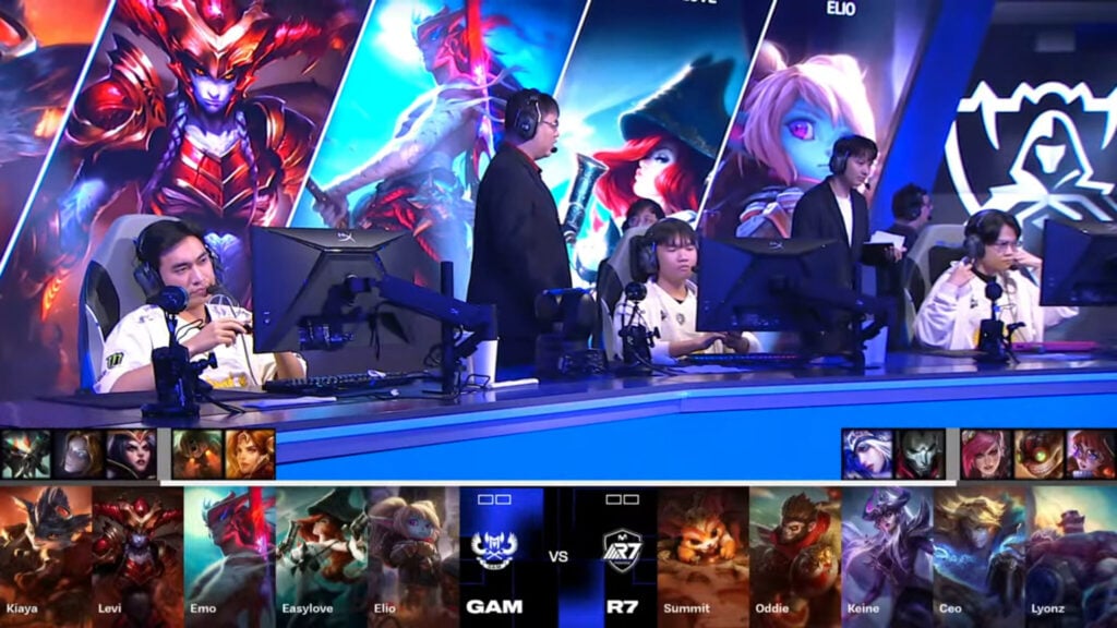 GAM vs R7 Game 1 picks and bans