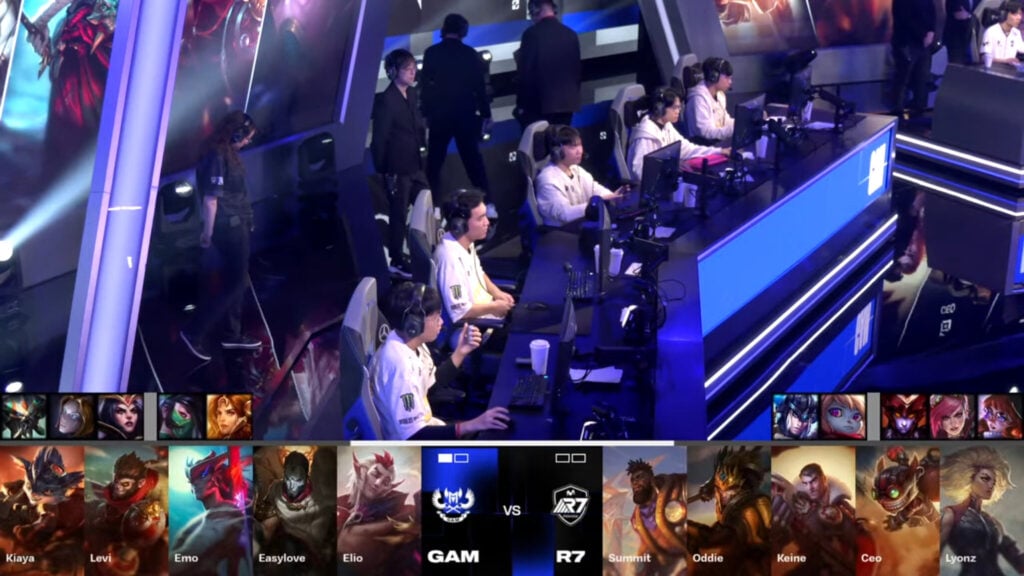 GAM vs R7 Game 2 picks and bans