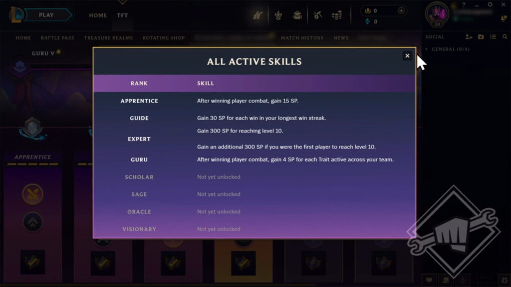 TFT Dawn of Heroes Revival skills