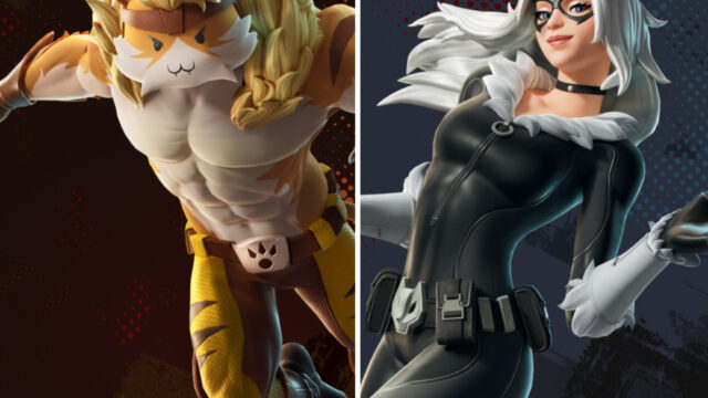 Black Cat & Sabertooth Meowscles to join Fortnite Item Shop