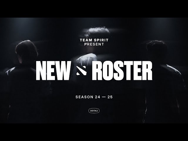 Team Spirit reveals Dota 2 roster for 2024-25; two new player additions