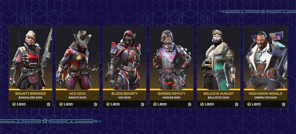 Apex Space Hunt Shop Rotation