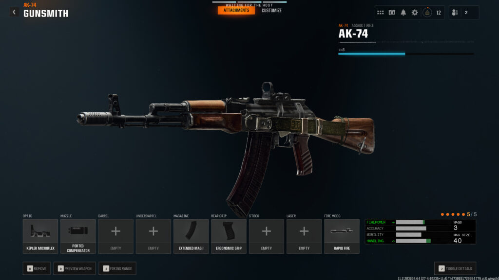 The best loadout for the AK-74 in Black Ops 6.
