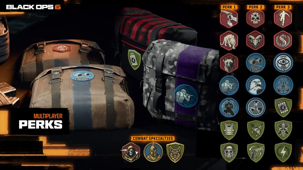 Call of Duty: Black Ops 6 perks.