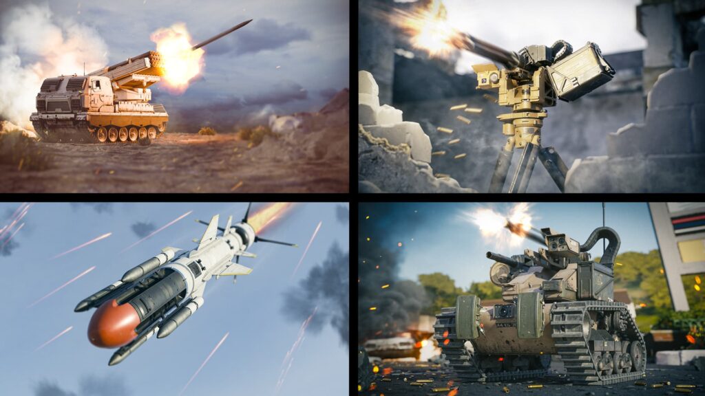 Four killstreaks available at launch.