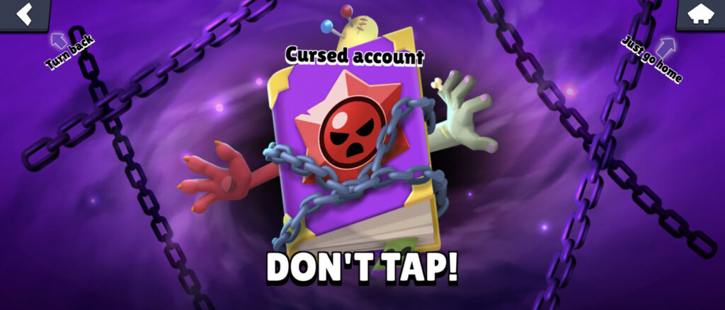What happens if you tap the horror book in Brawl Stars during the Halloween event (Brawl-O-Ween)?