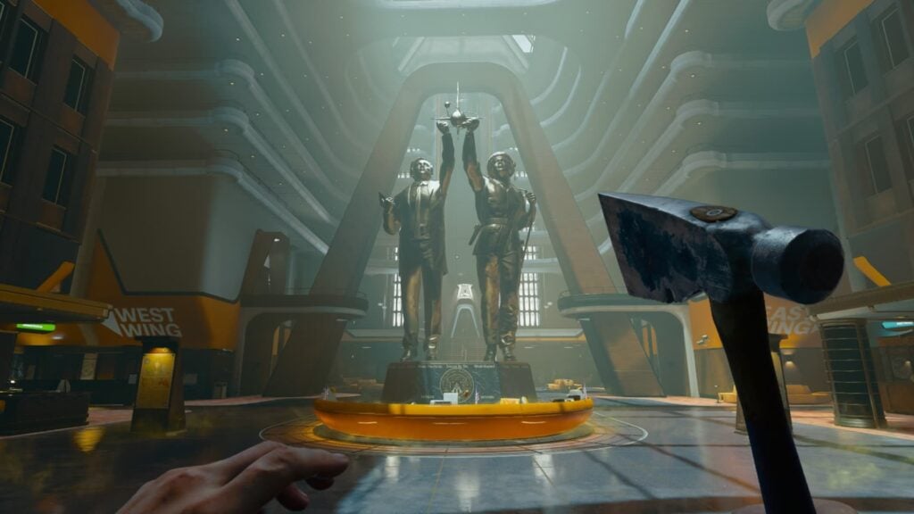 Case walks into the main area of the Emergence, a mission on the list of the Black Ops 6 campaign.