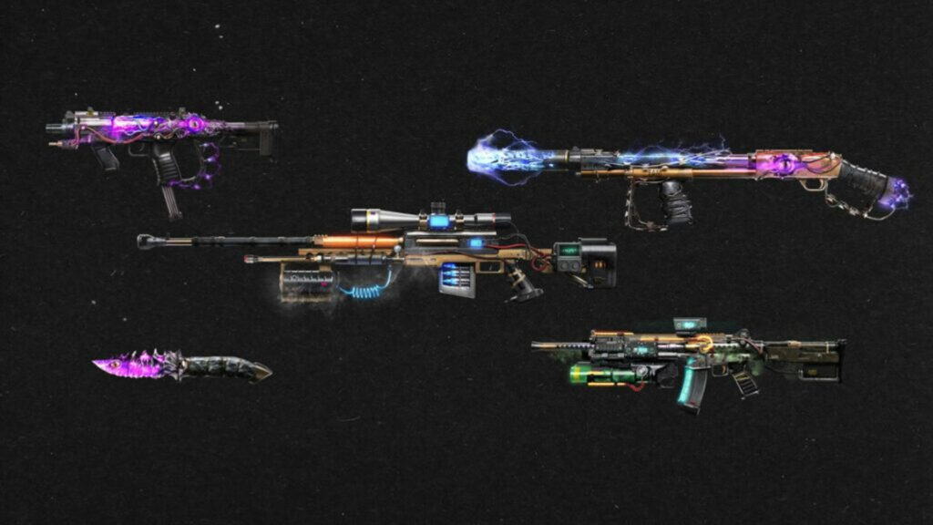 The five Mastercraft Weapon Blueprints in Black Ops 6.