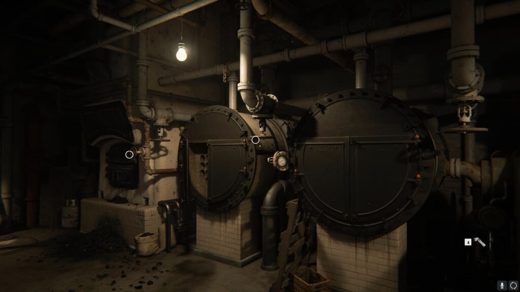 The boiler wheel to turn on the generator in the Black Ops 6 campaign.
