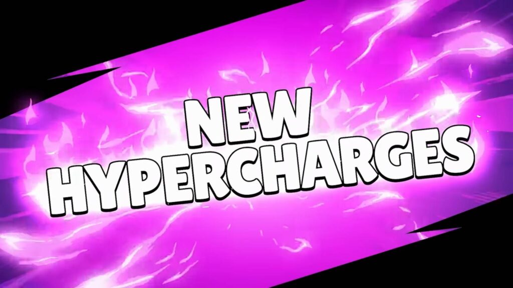 This Brawl Stars poster says: New Hypercharges