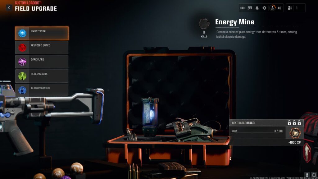 The Energy Mine Field Upgrade in Black Ops 6 Zombies.
