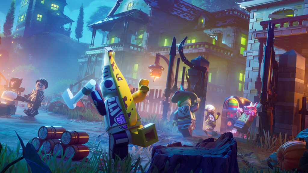 Brick or Treat LEGO Pass, Halloween Town Hall Bundle, new skins, and more coming to Fortnite v31.40