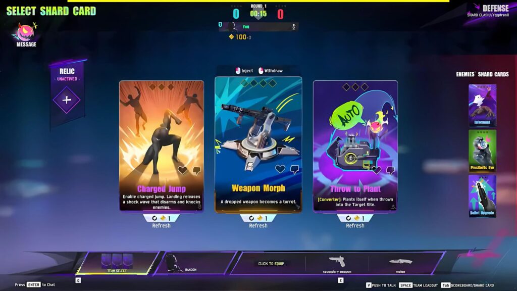 The three new Shard Cards coming to the FragPunk Closed Beta Test.