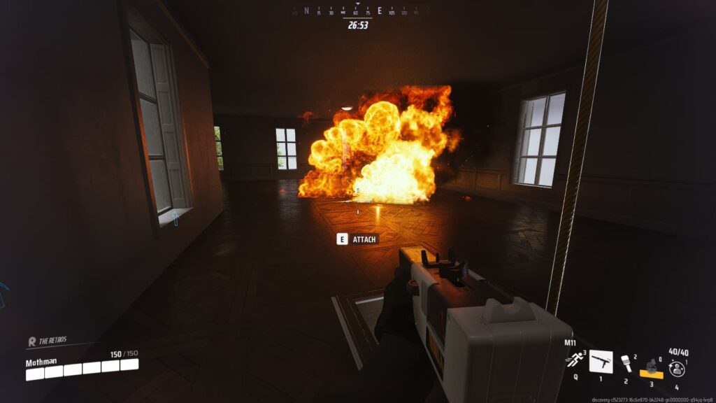 The Finals tips and tricks 1 - Pyro grenade from the floor below.