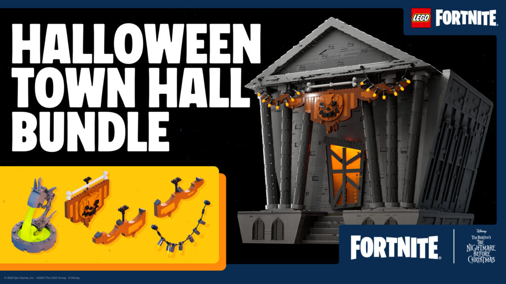 The Halloween Town Hall Bundle in Fortnite.
