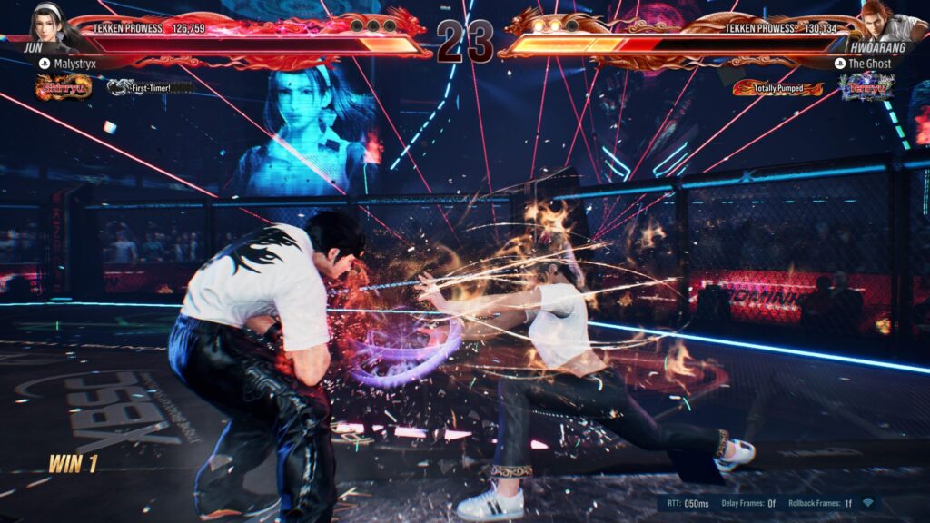 JuN Heat Smash in Tekken 8