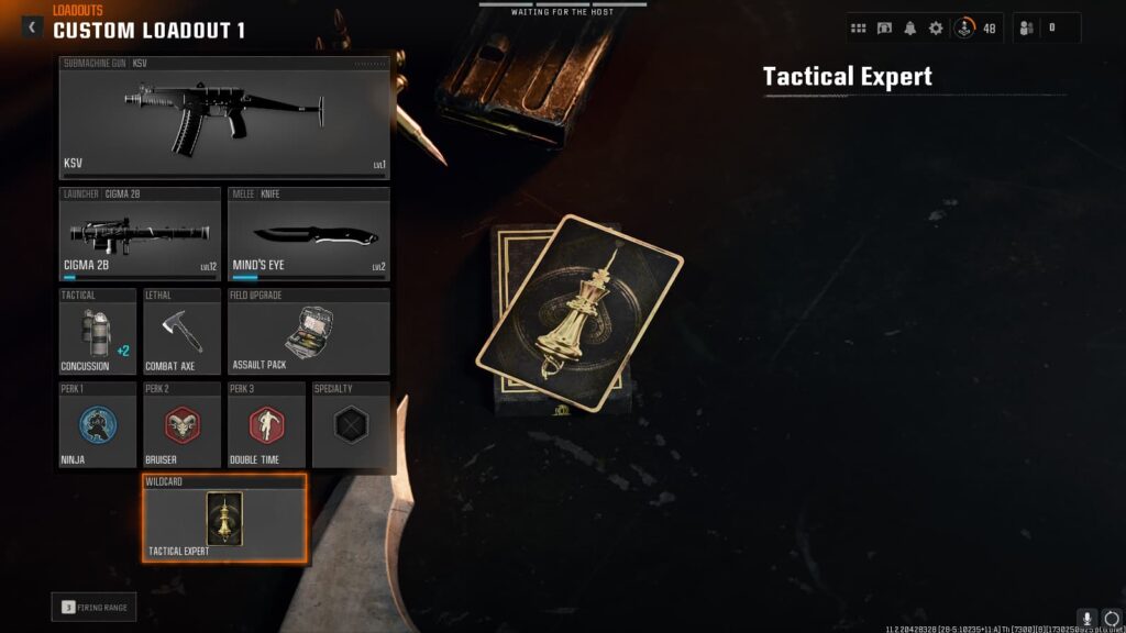 The Wildcard and overall look at the best loadout for a Knife and melee-only loadout in Black Ops 6.