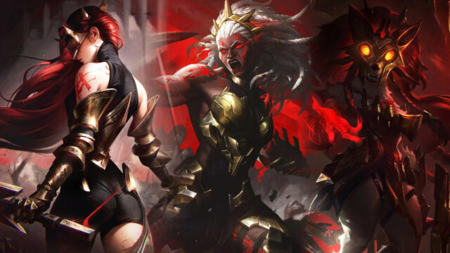 League of Legends: All Chosen of the Wolf skins