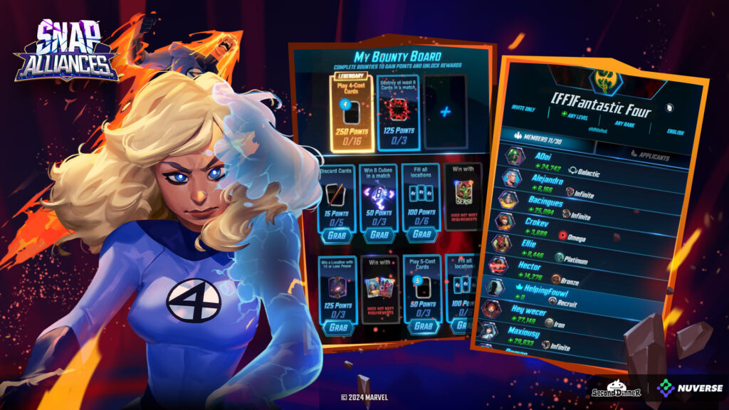 Marvel SNAP developers talk alliance bounties and feedback: “We want to ensure that we spotlight characters from various archetypes so that all playstyles are celebrated.”