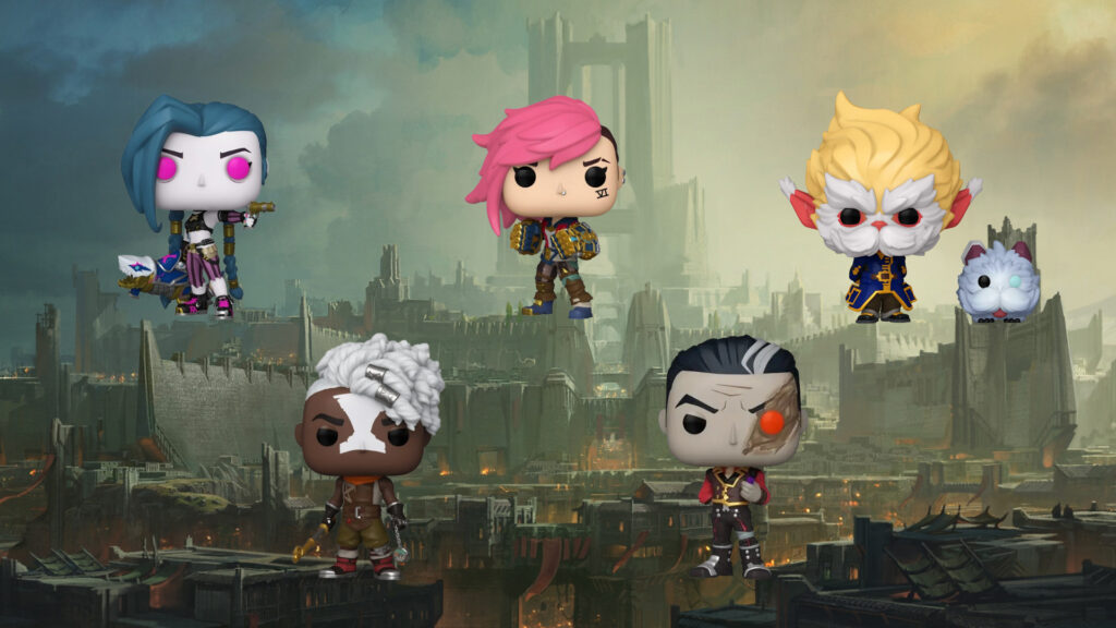 New LoL Arcane Funko Pops now available for pre-order