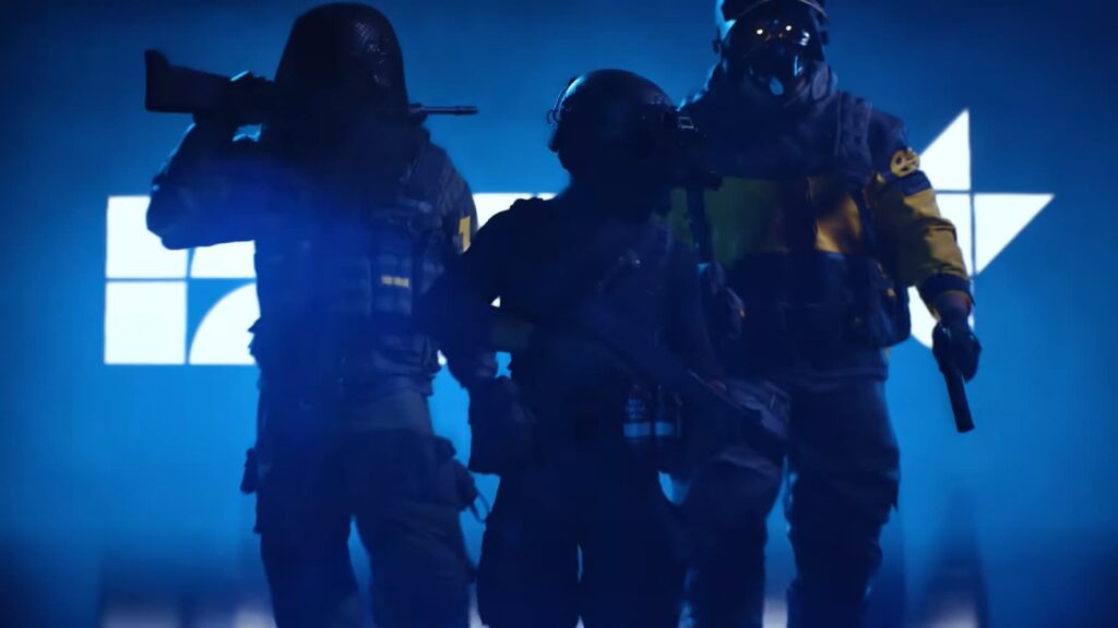 Contestants with all three new weapons in The Finals Season 4.