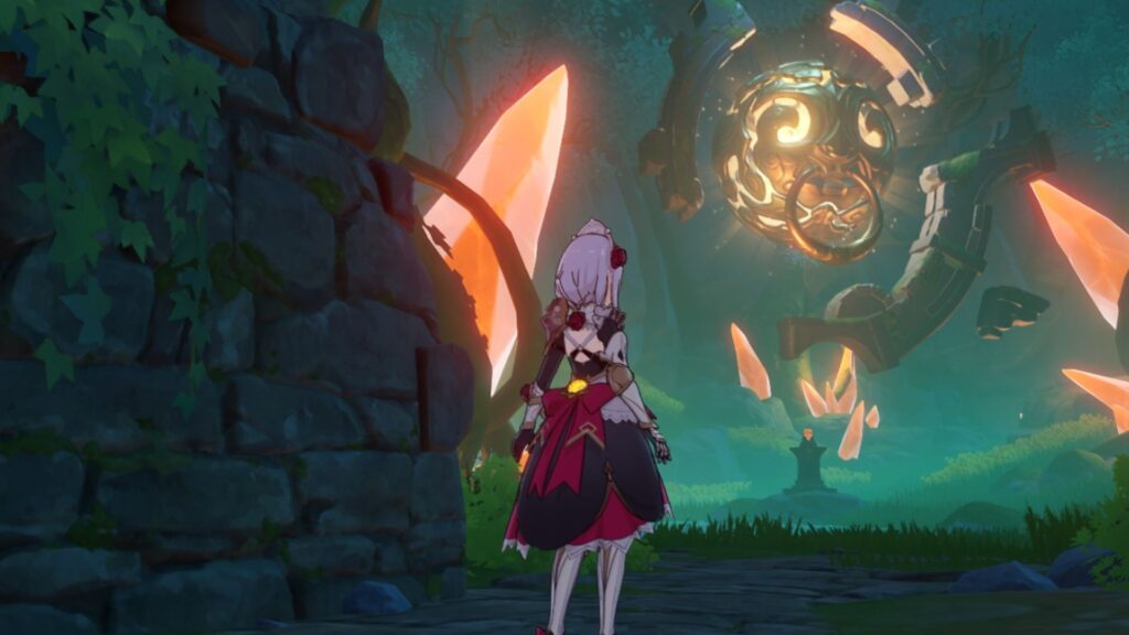 Noelle is exploring monstadt