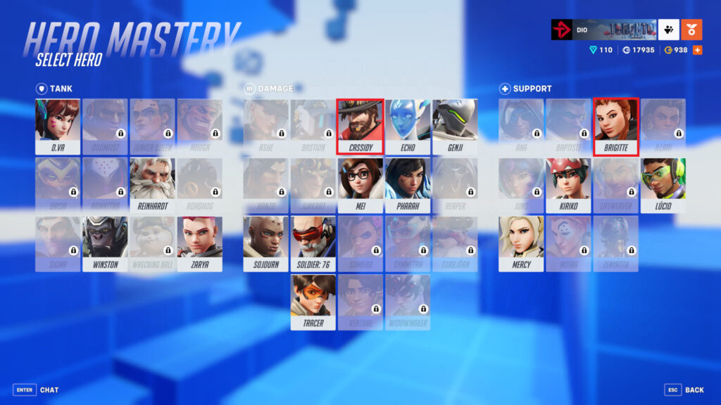 Overwatch 2 Hero Mastery Season 13 spotlights Brigitte and Cassidy