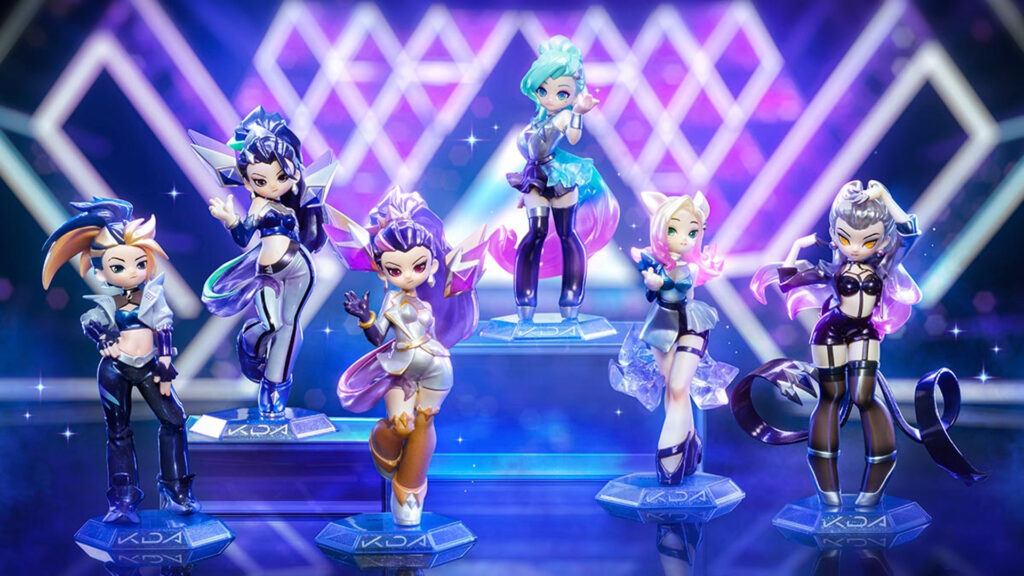 POP MART announces LoL K/DA ALL OUT series figures