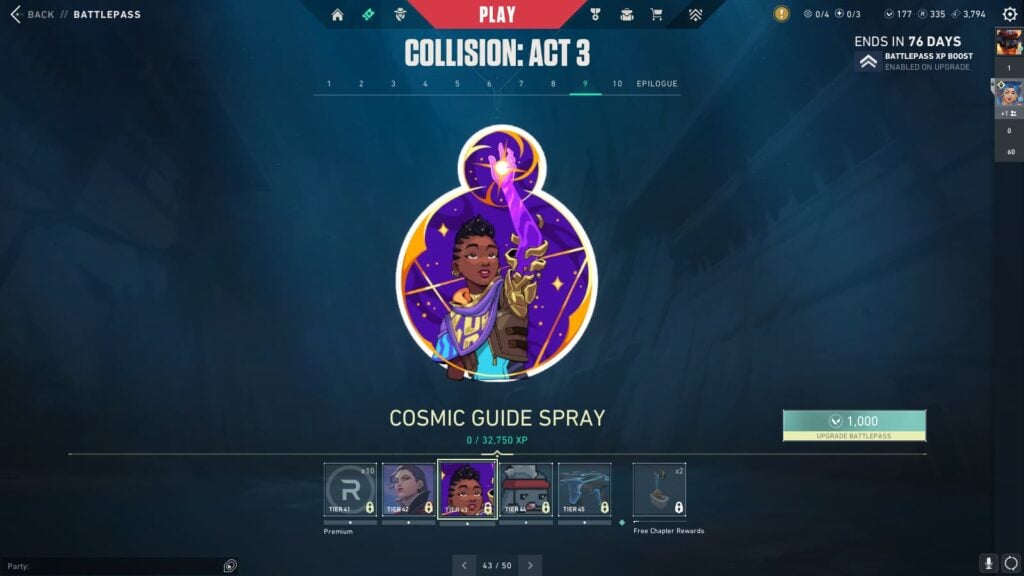 Cosmic Guide Spray
