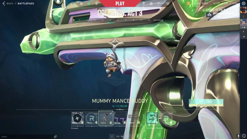 in the VALORANT Episode 9 Act 3 Battle Pass.