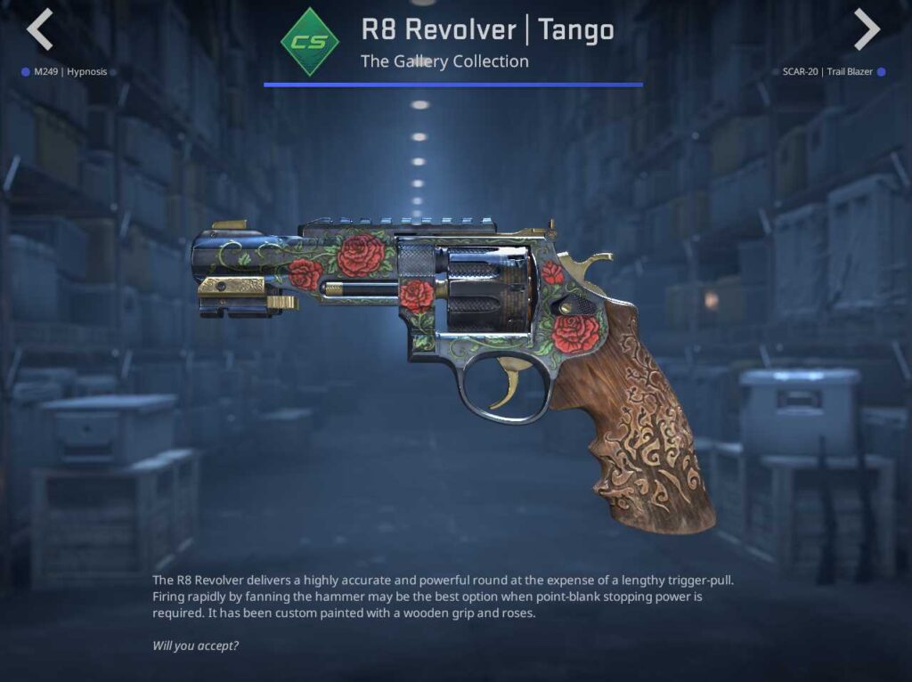 R8 Revolver Tango - CS2 Gallery Case