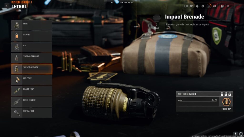 Impact Grenade