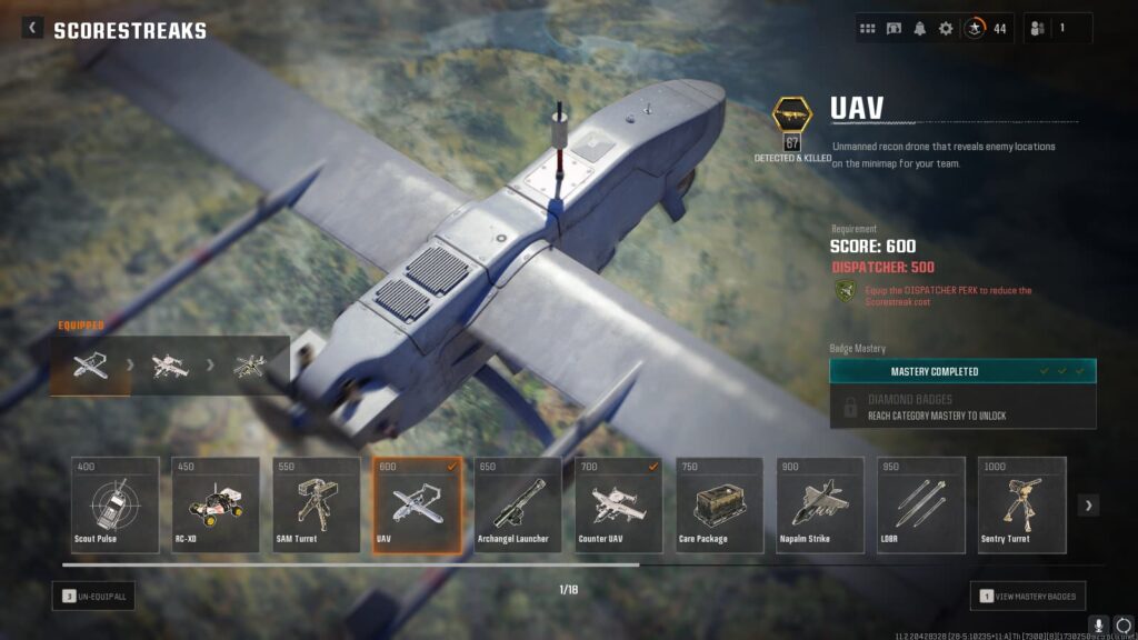 The UAV is one of the best to use in any Scorestreak setup in Black Ops 6.