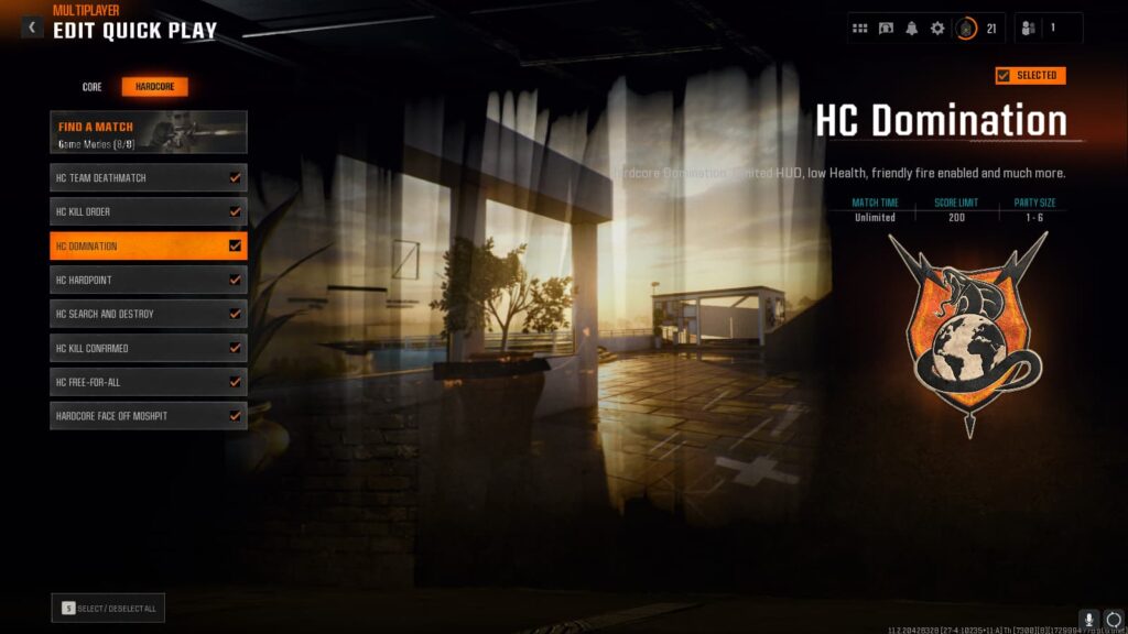 Hardcore mode is a way get weapon XP fast in Black Ops 6.