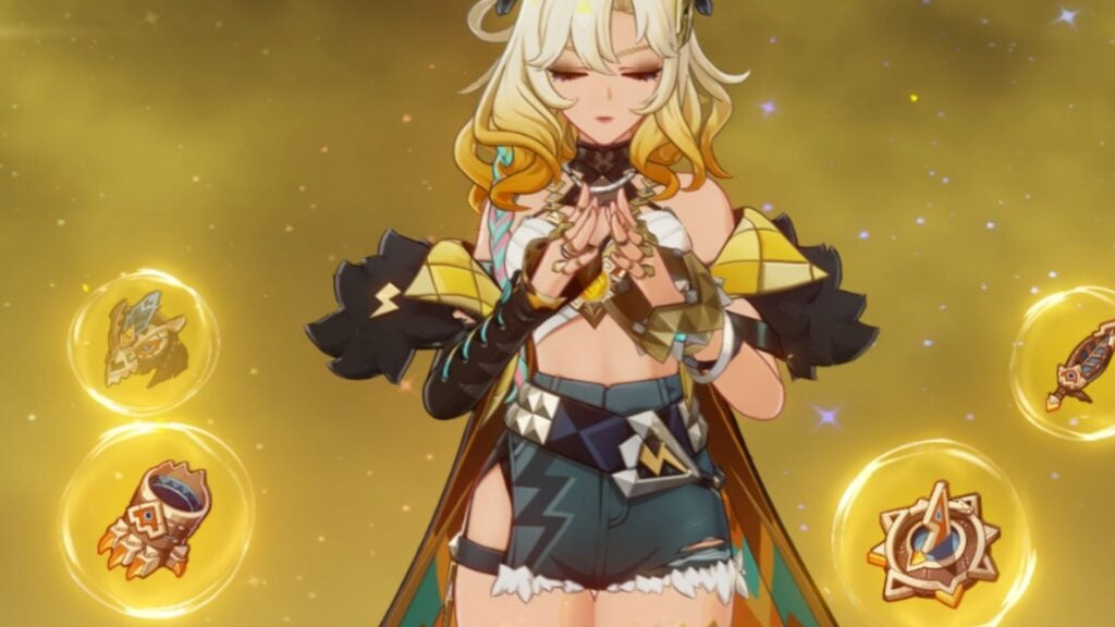 Xilonen has equipped Scroll of the Hero of the Cinder City. 