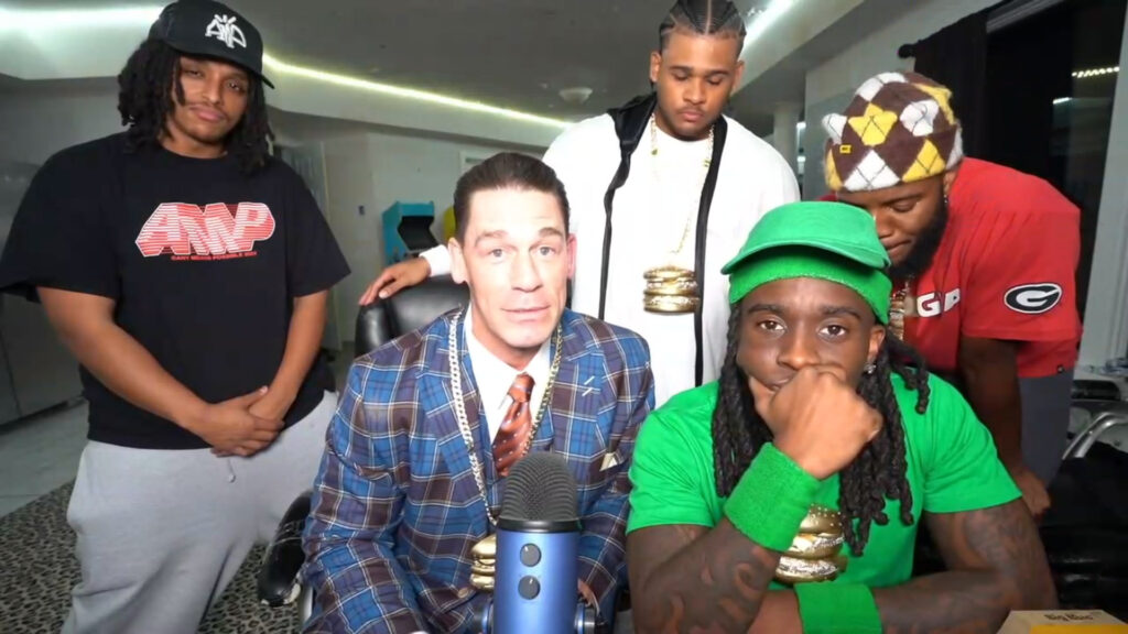 John Cena joins Kai Cenat live on stream in front of over 240,000 viewers