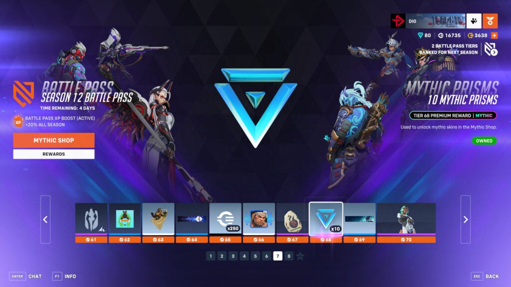 How to obtain Mythic Prisms in Overwatch 2