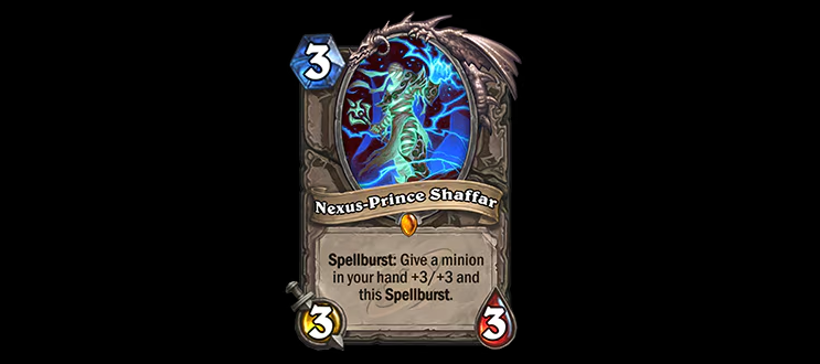 Nexus-Prince Shaffar in Hearthstone 