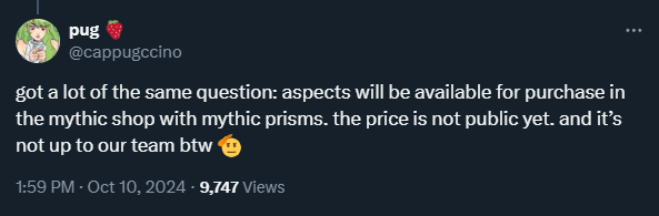 Overwatch 2 mythic producer pug on the cost of the customization