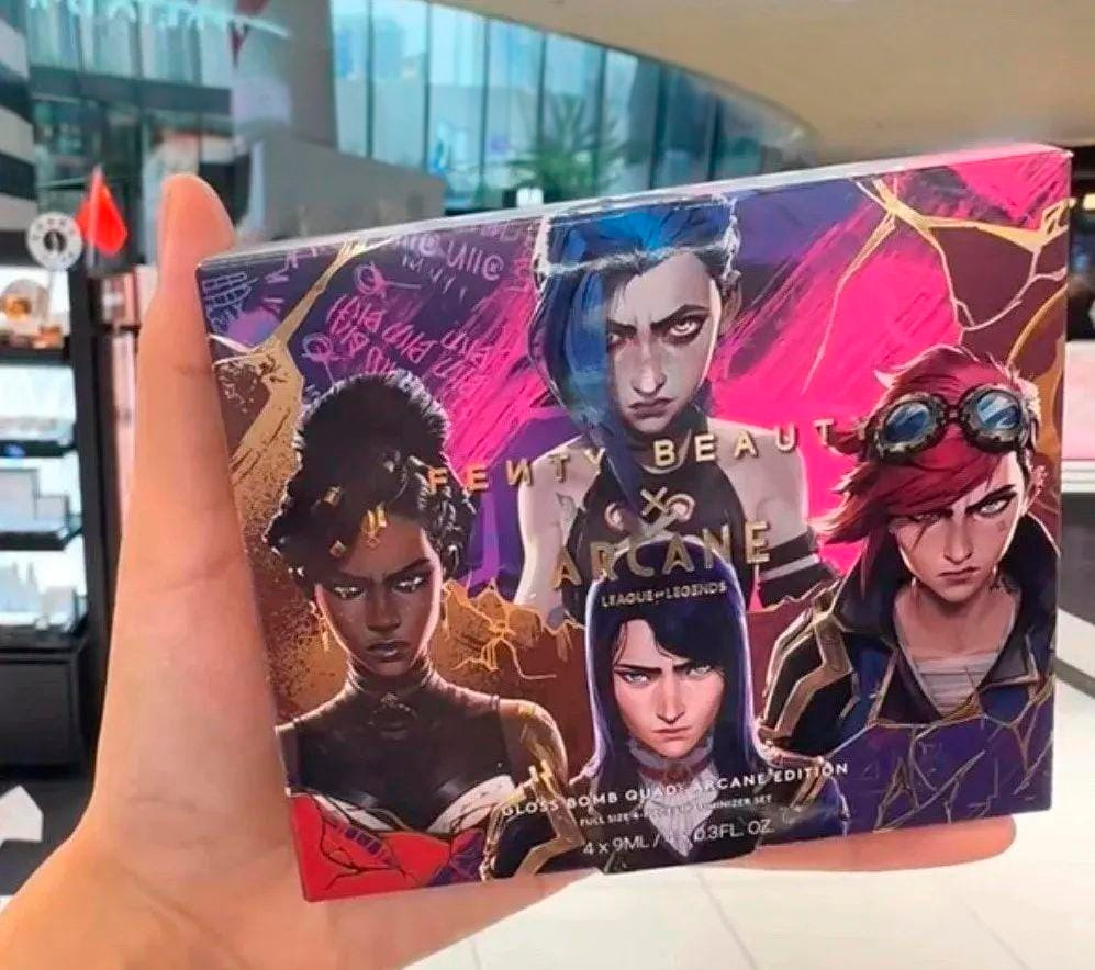 Fenty Beauty x Arcane Gloss Bomb Quad Arcane Edition