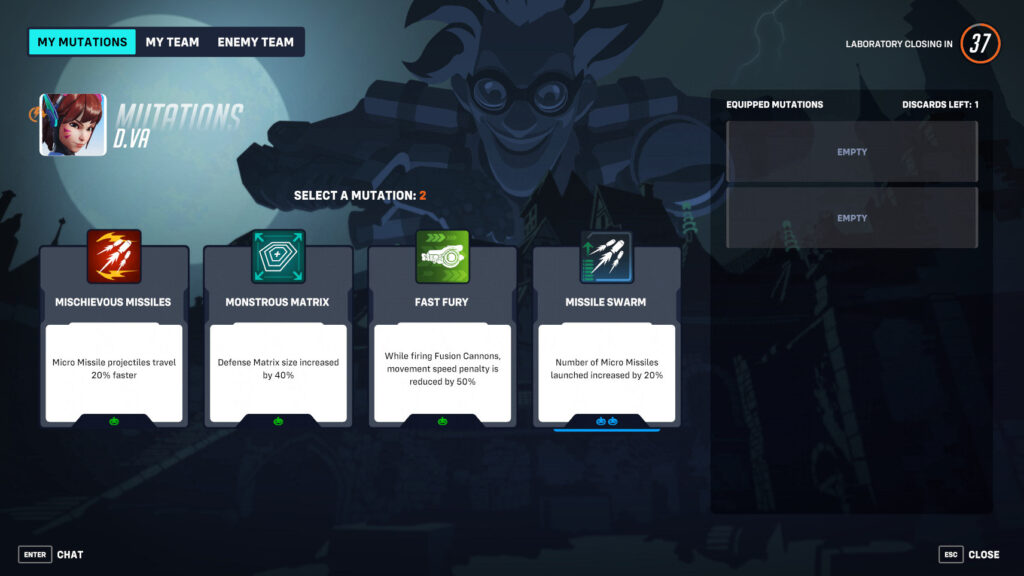 Overwatch 2 Halloween Terror mutations