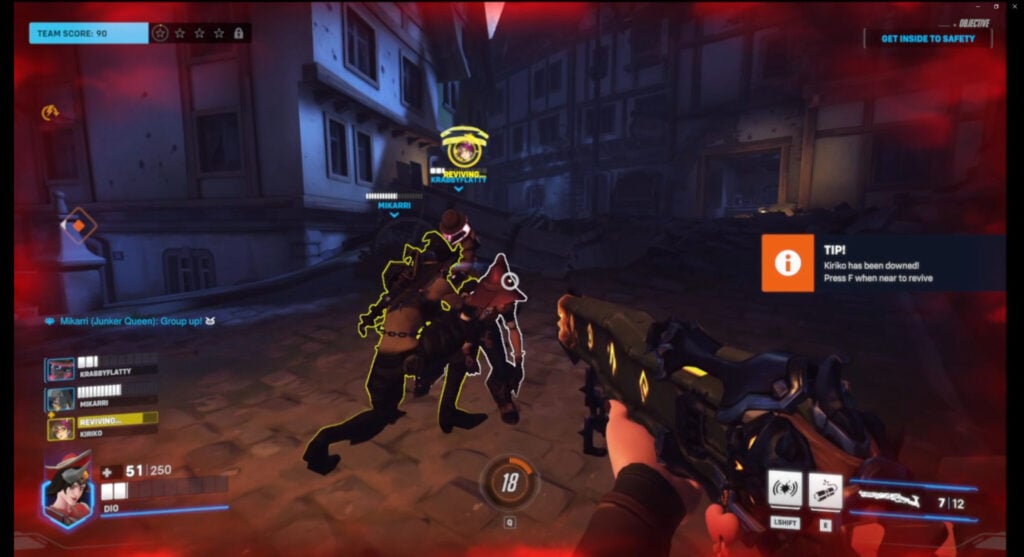 How to revive teammates