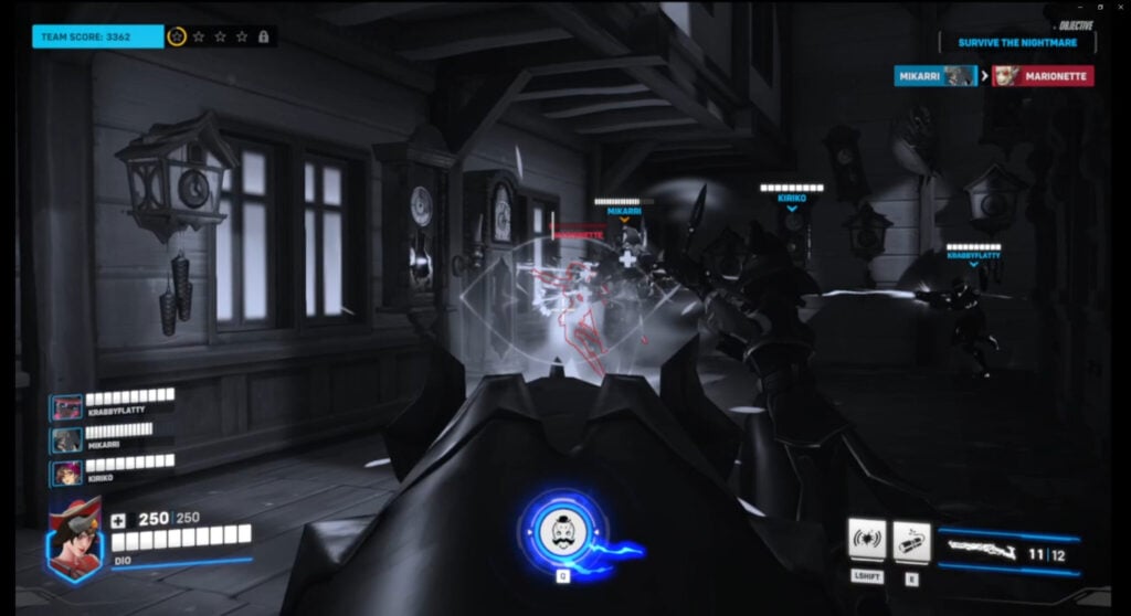 Marionette Echo in Overwatch 2