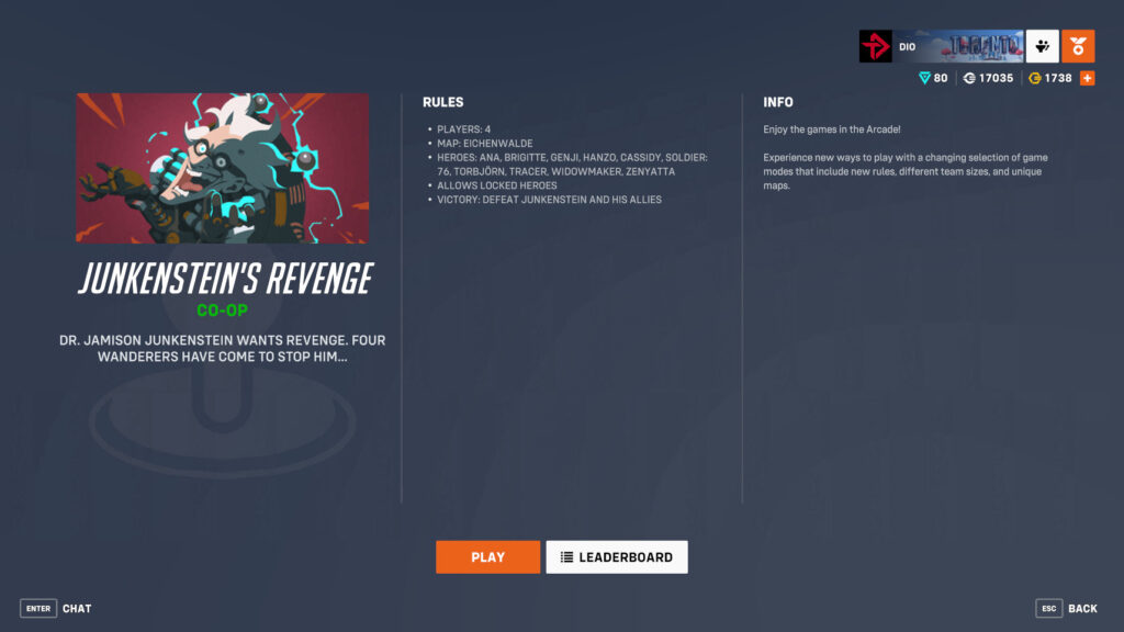 Overwatch 2 Junkenstein's Revenge game mode