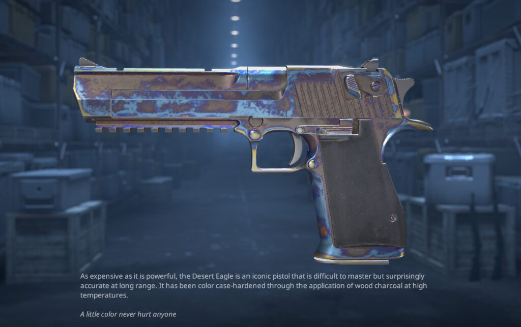 The Heat Treated Desert Eagle from CS2.