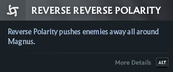 A screenshot of a hero facet from Dota 2.