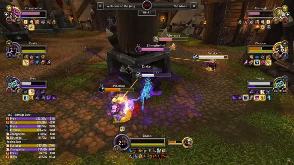 The Move versus Welcome to the Jung in WoW The War Within AWC Cup 4