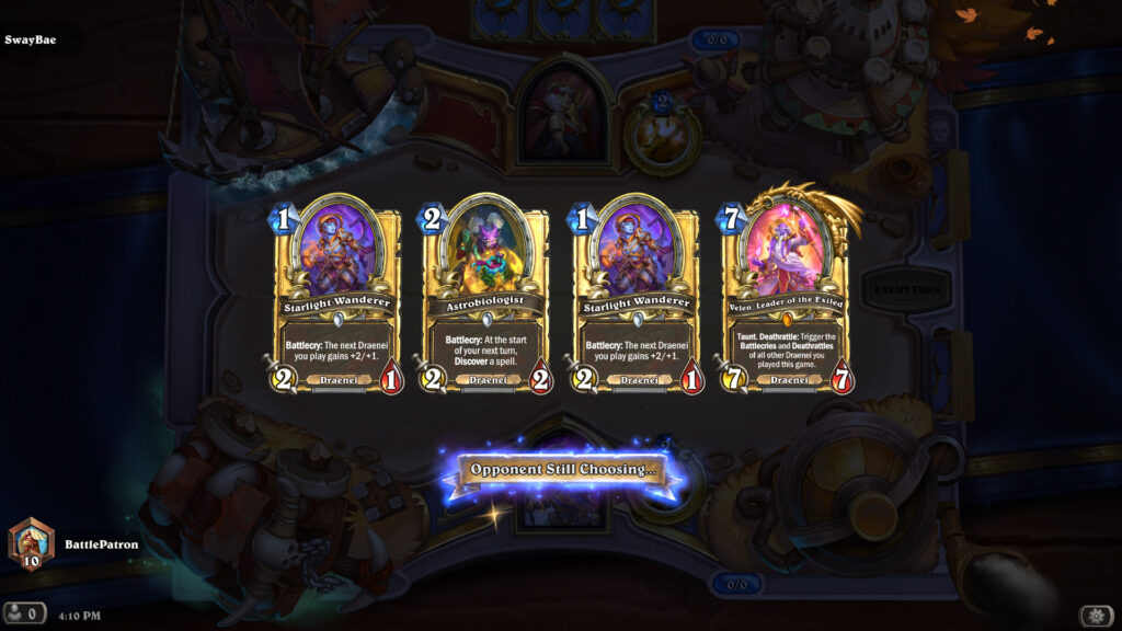 The Great Dark Beyond features Draenei galore 